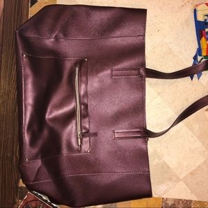 Burgundy Exclusive Bath and Body Works Tote